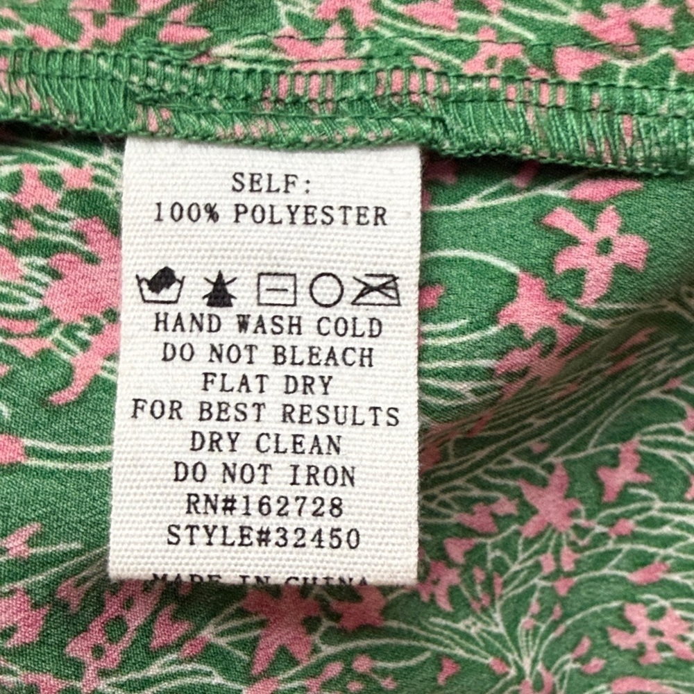 Floral Green Dress - Picture 13 of 13
